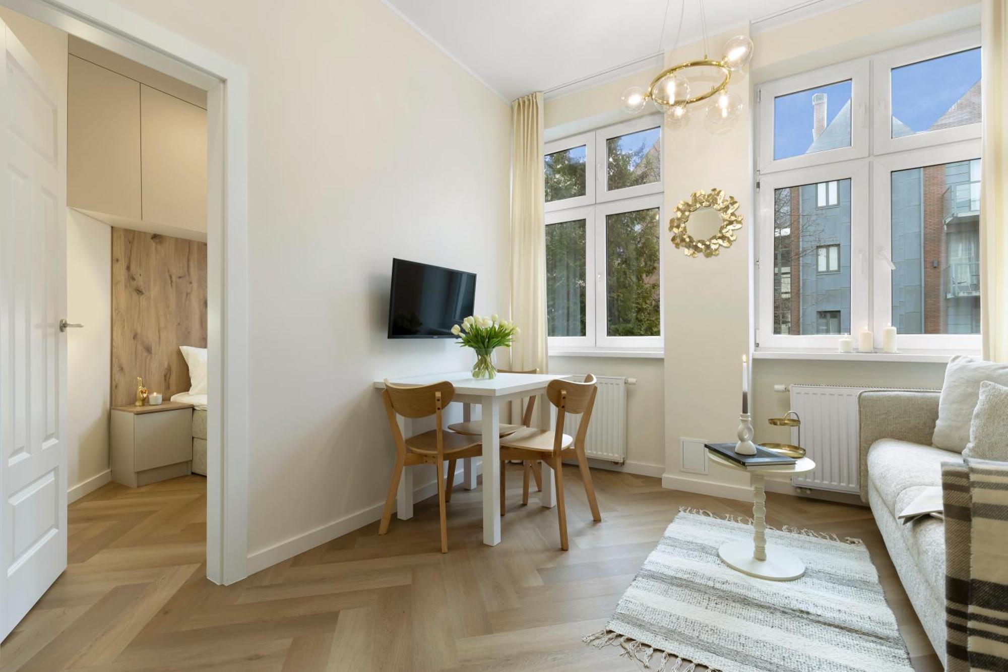 Elite Apartments Grobla Center Gdansk Bagian luar foto